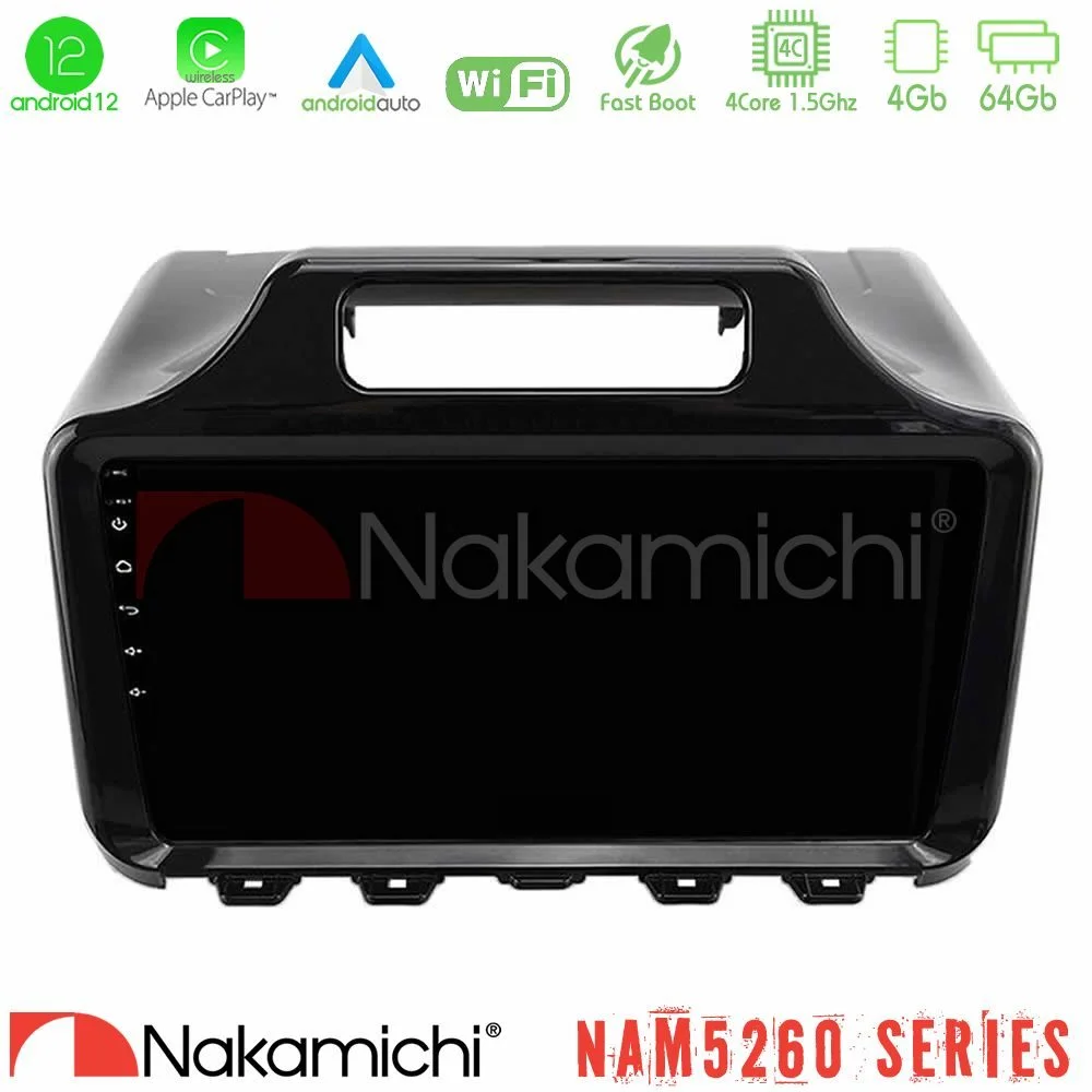 Φωτογραφία προϊόντος: Nakamichi NAM5260 Series Toyota iQ 2008 – 2015 4Core Android12 4+64GB Navigation Multimedia Tablet 9″ Με Carplay & Android Auto