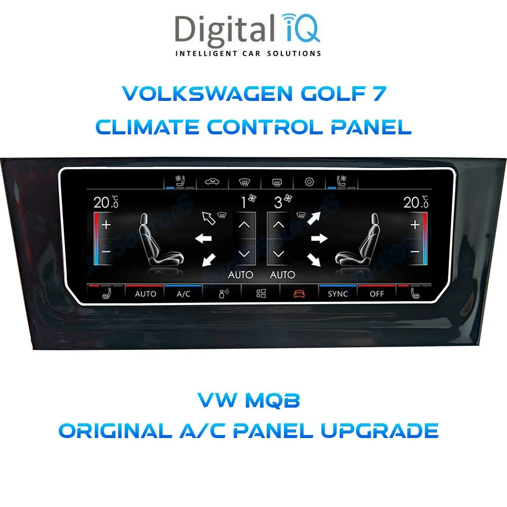 Φωτογραφία προϊόντος: DIGITAL IQ CCP 747_CP (6.9") (MQB) CLIMATE CONTROL PANEL for VW GOLF 7 mod. 2013-2020