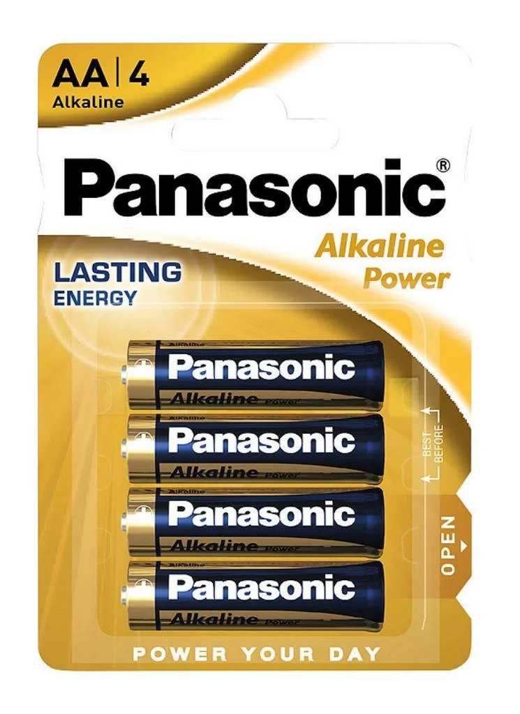 Φωτογραφία προϊόντος: Μπαταρία Αλκαλική Panasonic Alcaline Power LR6APB/4BP size AA 1.5 V Τεμ. 4