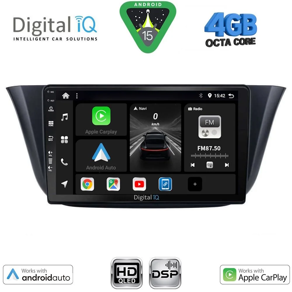 Φωτογραφία προϊόντος: DIGITAL IQ BXF 16265_CPAA (9inc) MULTIMEDIA TABLET for IVECO DAILY mod. 2014-2023