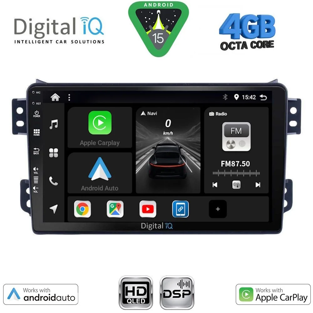 Φωτογραφία προϊόντος: DIGITAL IQ BXF 16682_CPAA (9inc) MULTIMEDIA TABLET for OPEL AGILA - SUZUKI SPLASH mod. 2008-2018