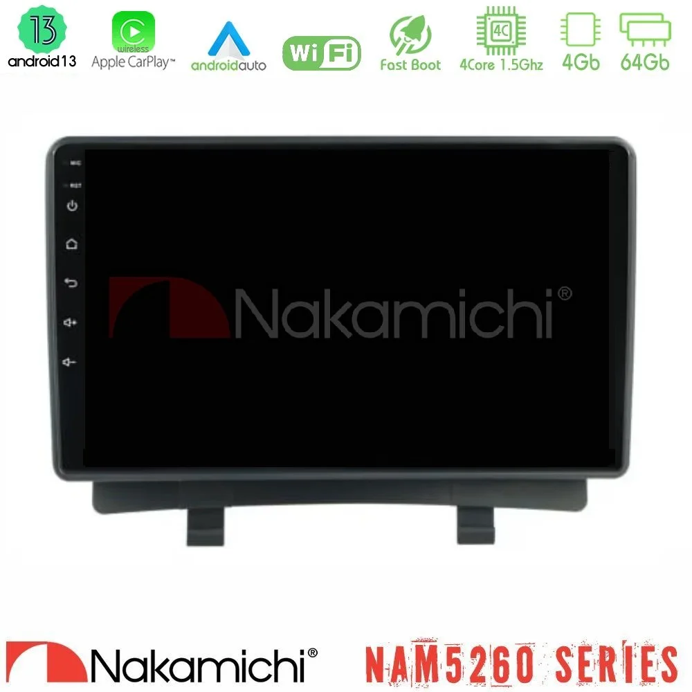 Φωτογραφία προϊόντος: Nakamichi NAM5260 Series 4Core Android13 4+64GB Opel Zafira Navigation Multimedia Tablet 9 Με Carplay & Android Auto