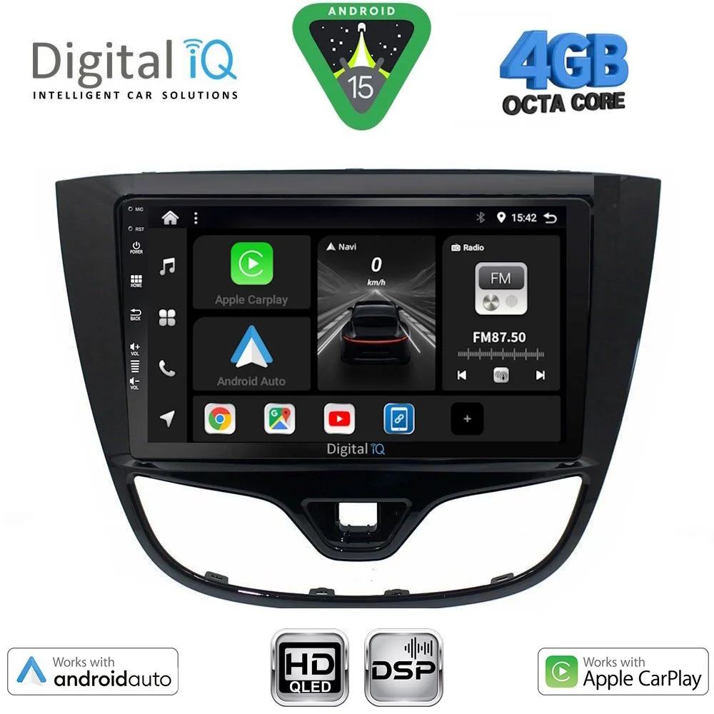 Φωτογραφία προϊόντος: DIGITAL IQ BXF 16489_CPAA (10inc) MULTIMEDIA TABLET for OPEL KARL mod. 2014-2019