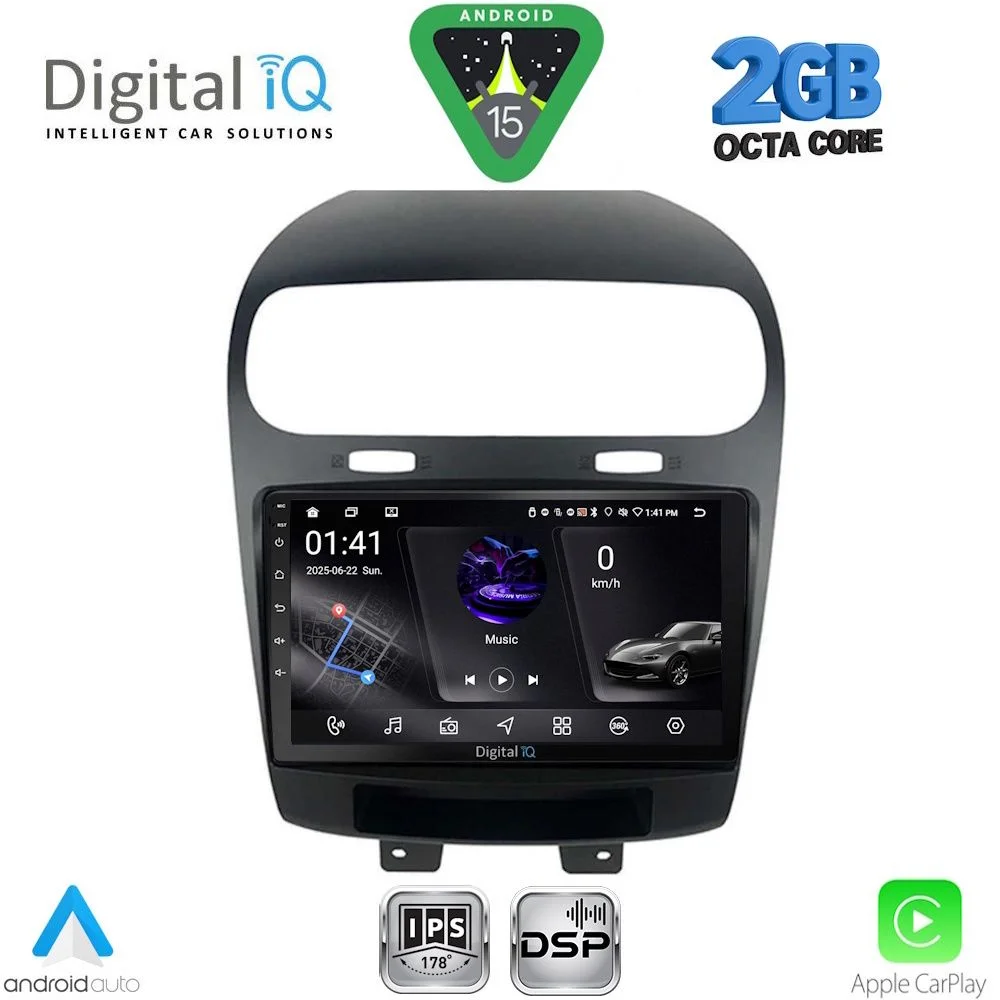 Φωτογραφία προϊόντος: DIGITAL IQ RSF 4144_CPA (9inc) MULTIMEDIA TABLET for FIAT FREEMONT mod. 2008-2020
