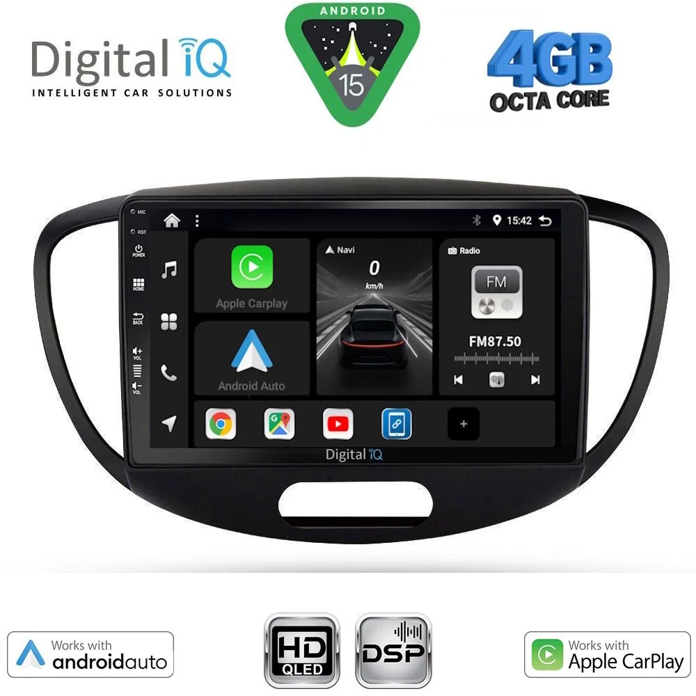 Φωτογραφία προϊόντος: DIGITAL IQ BXF 16223_CPAA (9inc) MULTIMEDIA TABLET for HYUNDAI i10 mod. 2008-2013