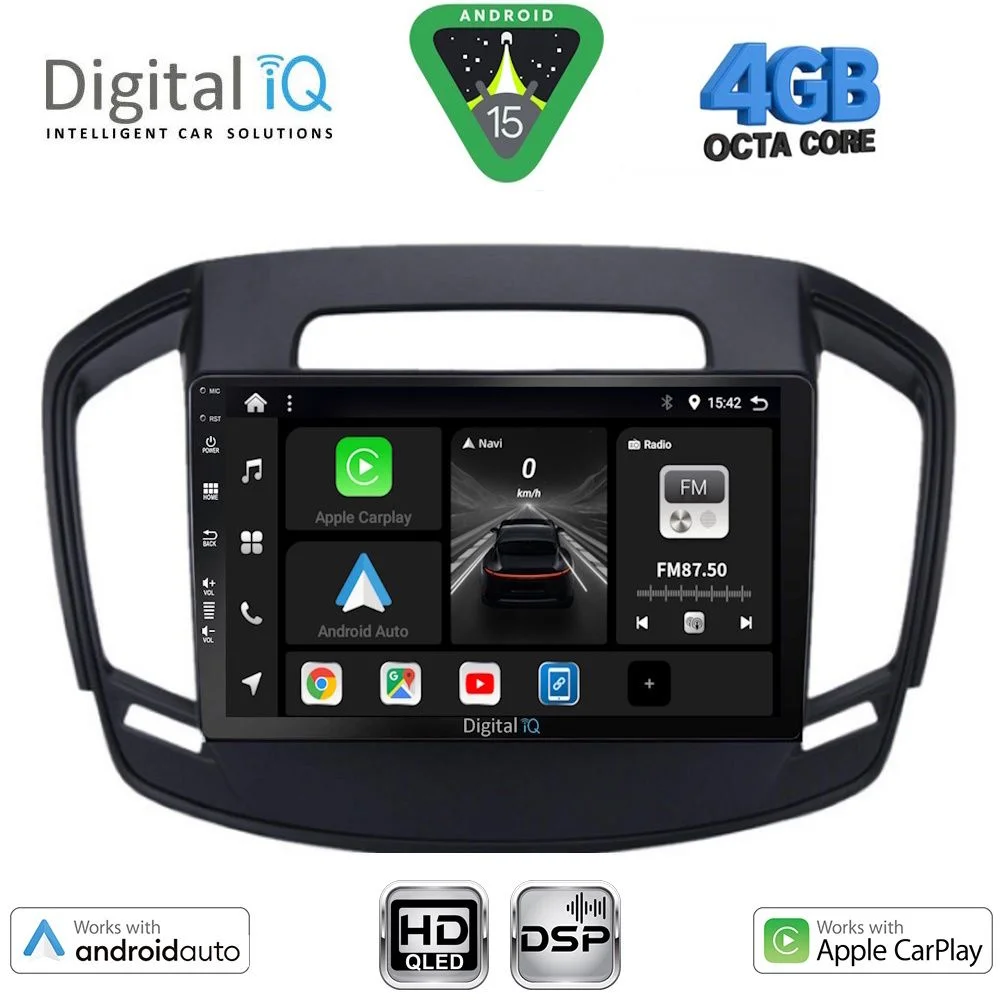 Φωτογραφία προϊόντος: DIGITAL IQ BXF 16492_CPAA (9inc) MULTIMEDIA TABLET for OPEL INSIGNIA mod. 2014-2017