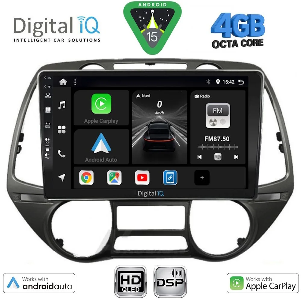 Φωτογραφία προϊόντος: DIGITAL IQ BXF 16226_CPAA (9inc) MULTIMEDIA TABLET for HYUNDAI i20 mod. 2008-2014