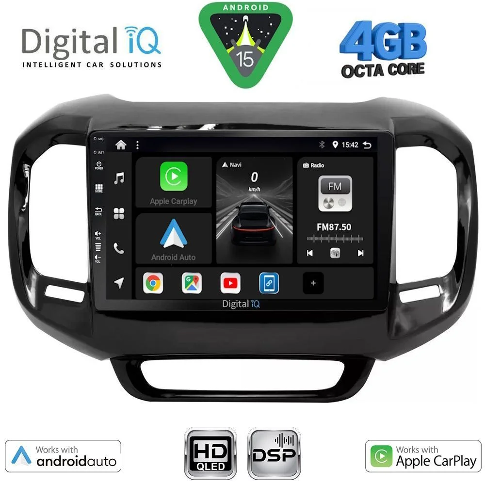 Φωτογραφία προϊόντος: DIGITAL IQ BXF 16127_CPAA (9inc) MULTIMEDIA TABLET for FIAT TORO mod. 2017-2026