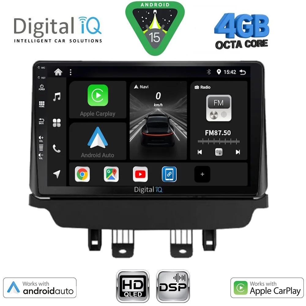 Φωτογραφία προϊόντος: DIGITAL IQ BXF 16362_CPAA (9inc) MULTIMEDIA TABLET for MAZDA 2 mod. 2014-2023
