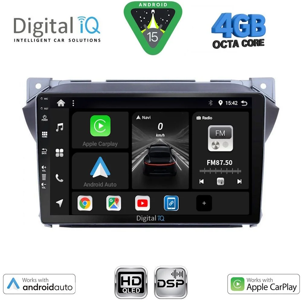 Φωτογραφία προϊόντος: DIGITAL IQ BXF 16670_CPAA (9inc) MULTIMEDIA TABLET for SUZUKI ALTO - NISSAN PIXO 2009-2014