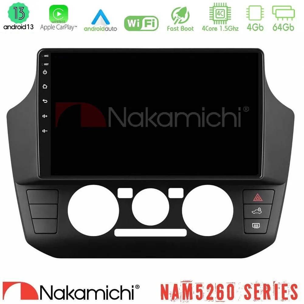 Φωτογραφία προϊόντος: Nakamichi NAM5260 Series 4Core Android13 4+64GB VW Up/Skoda Citigo/Seat Mii Navigation Multimedia Tablet 9 Με Carplay & Android Auto