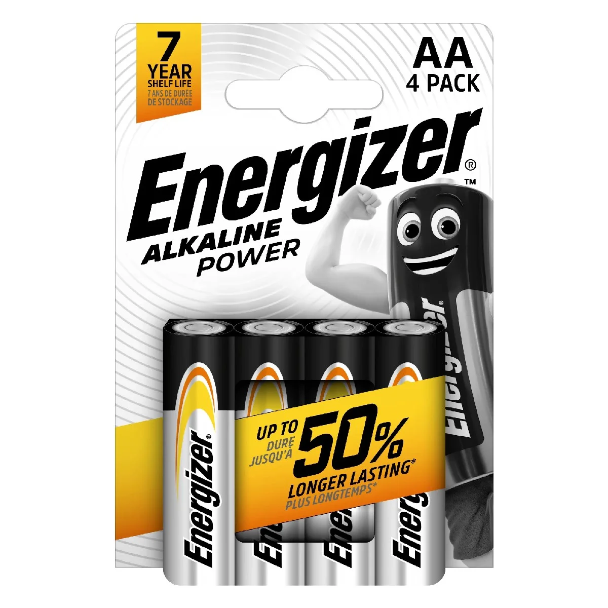 Φωτογραφία προϊόντος: Μπαταρία Αλκαλική Energizer Alkaline Power LR6 size AA 1.5V Τεμ. 4