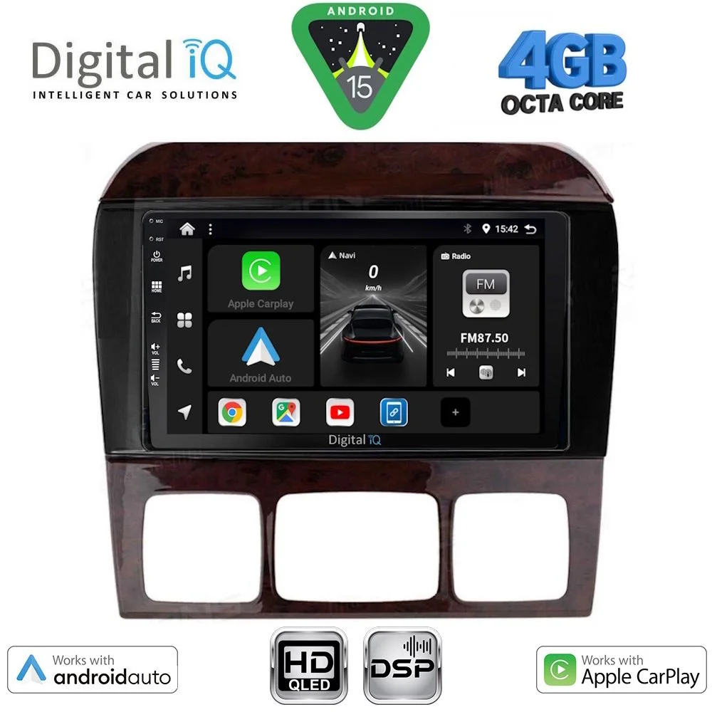 Φωτογραφία προϊόντος: DIGITAL IQ BXF 16426_CPAA (9inc) MULTIMEDIA TABLET for MERCEDES S (W220) mod. 1998-2005