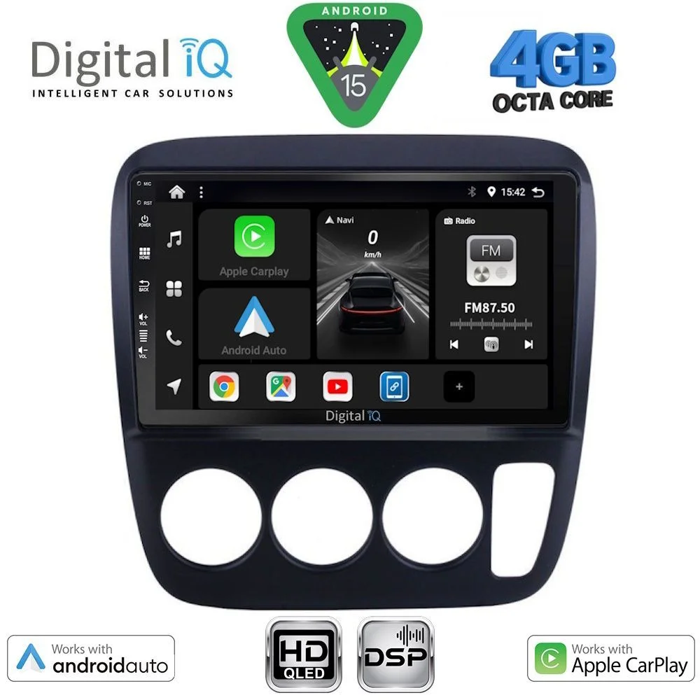 Φωτογραφία προϊόντος: DIGITAL IQ BXF 16196_CPAA A/C (9inc) MULTIMEDIA TABLET for HONDA CRV mod. 1996-2006