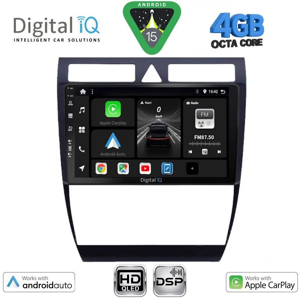 Φωτογραφία προϊόντος: DIGITAL IQ BXF 16006_CPAA (9inc) MULTIMEDIA TABLET for AUDI A6 mod. 1998-2005