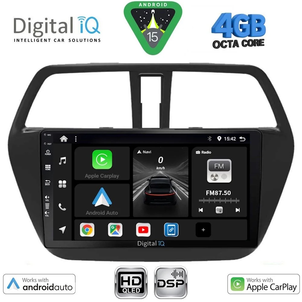 Φωτογραφία προϊόντος: DIGITAL IQ BXF 16689_CPAA (9inc) MULTIMEDIA TABLET for SUZUKI SX4 S-CROSS mod. 2014-2021