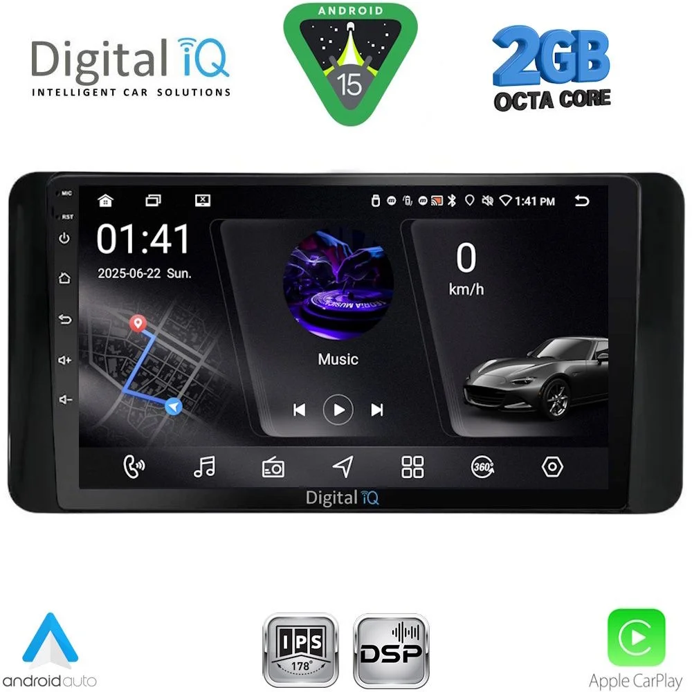 Φωτογραφία προϊόντος: DIGITAL IQ RSF 4778_CPA (10inc) MULTIMEDIA TABLET for TOYOTA LAND CRUISER LC300 2023-2026