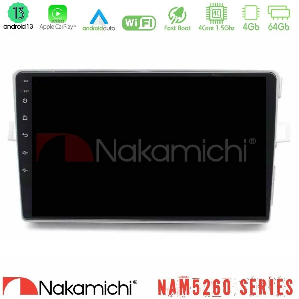 Φωτογραφία προϊόντος: Nakamichi NAM5260 Series 4Core Android13 4+64GB Toyota Verso 2009-2018 Navigation Multimedia Tablet 9 Με Carplay & Android Auto