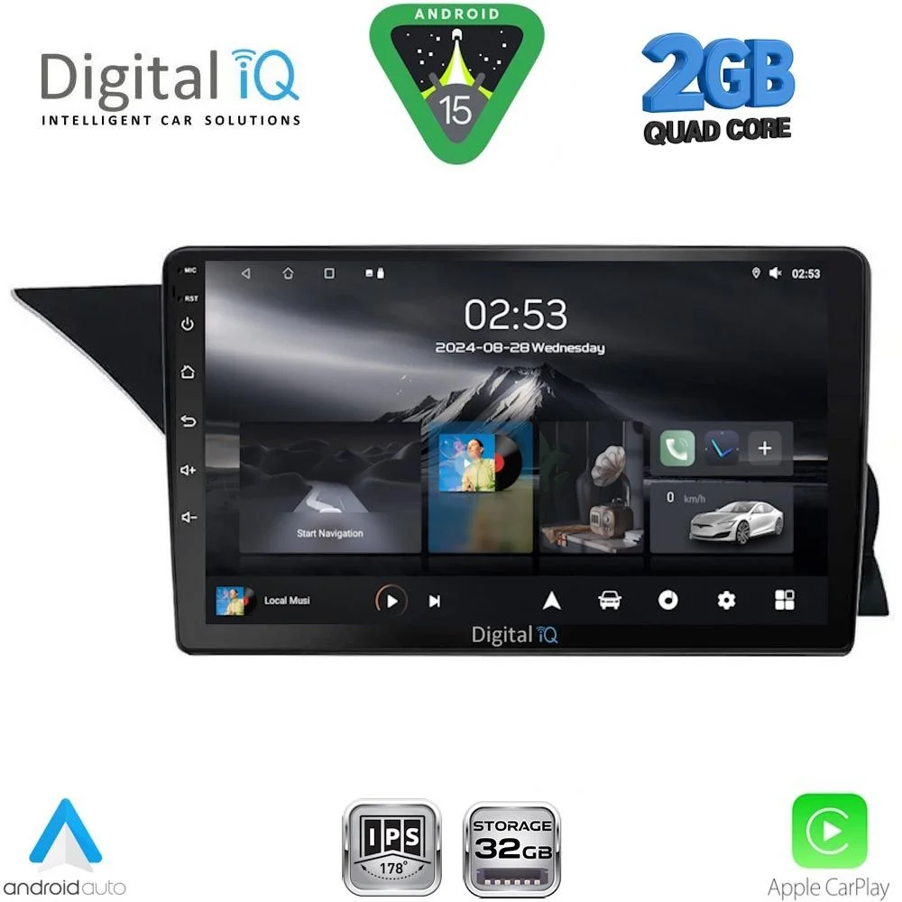 Φωτογραφία προϊόντος: DIGITAL IQ RSD 1412_CPA (NTG 4.5) (9inc) MULTIMEDIA TABLET for MERCEDES GLK (X204) mod. 2013-2017