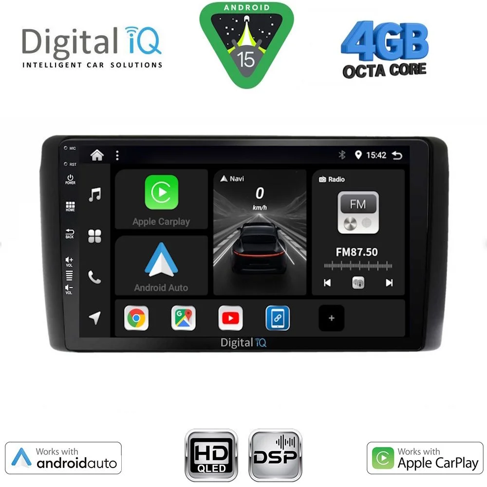 Φωτογραφία προϊόντος: DIGITAL IQ BXF 16472_CPAA (9inc) MULTIMEDIA TABLET for NISSAN LEAF mod. 2009-2017