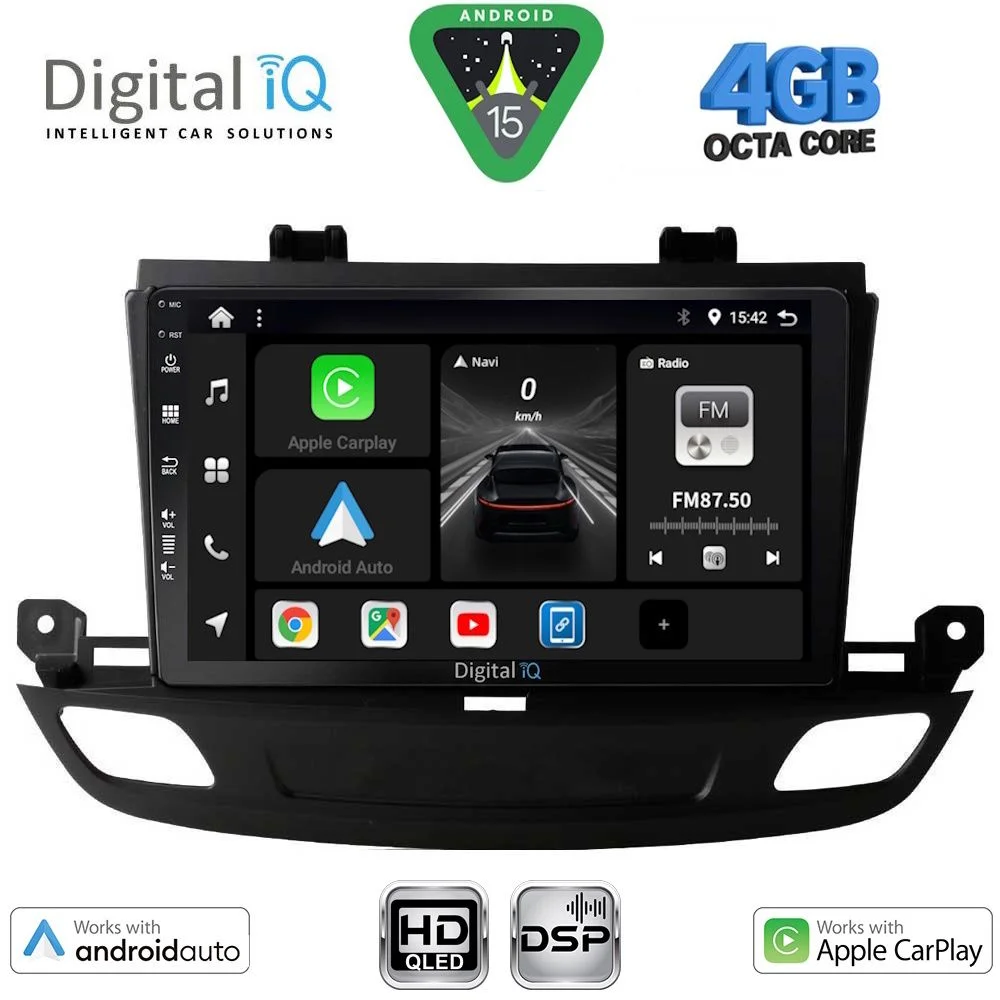 Φωτογραφία προϊόντος: DIGITAL IQ BXF 16493_CPAA (9inc) MULTIMEDIA TABLET for OPEL INSIGNIA mod. 2018-2024
