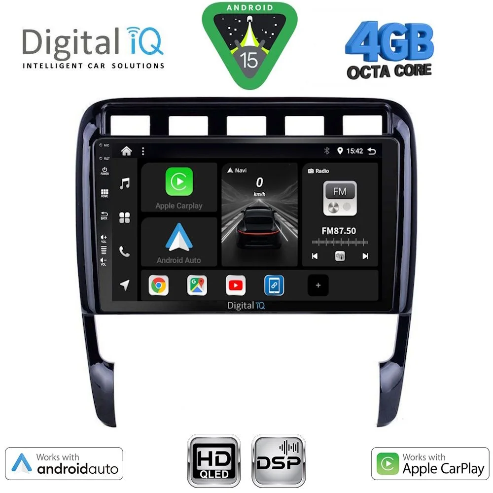 Φωτογραφία προϊόντος: DIGITAL IQ BXF 16535_CPAA (9inc) MULTIMEDIA TABLET for PORSCHE CAYENNE mod. 2002-2011