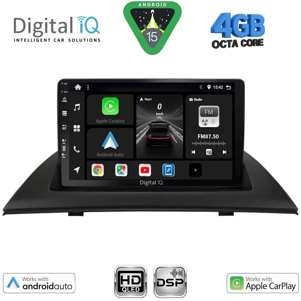 Φωτογραφία προϊόντος: DIGITAL IQ BXF 16058_CPAA (9inc) MULTIMEDIA TABLET for BMW X3 (E83) mod. 2003-2010