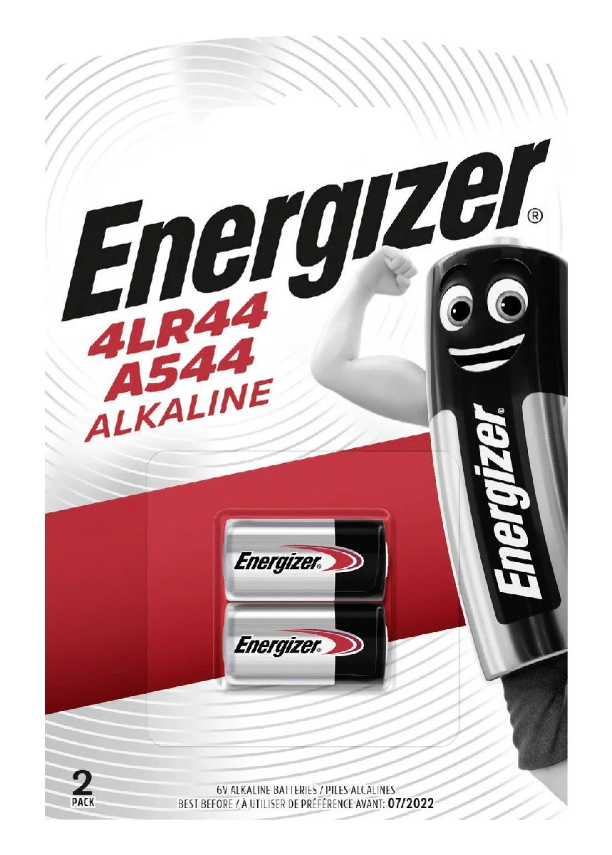 Φωτογραφία προϊόντος: Μπαταρία Αλκαλική Energizer 4LR44/A544 6V Τεμ. 2