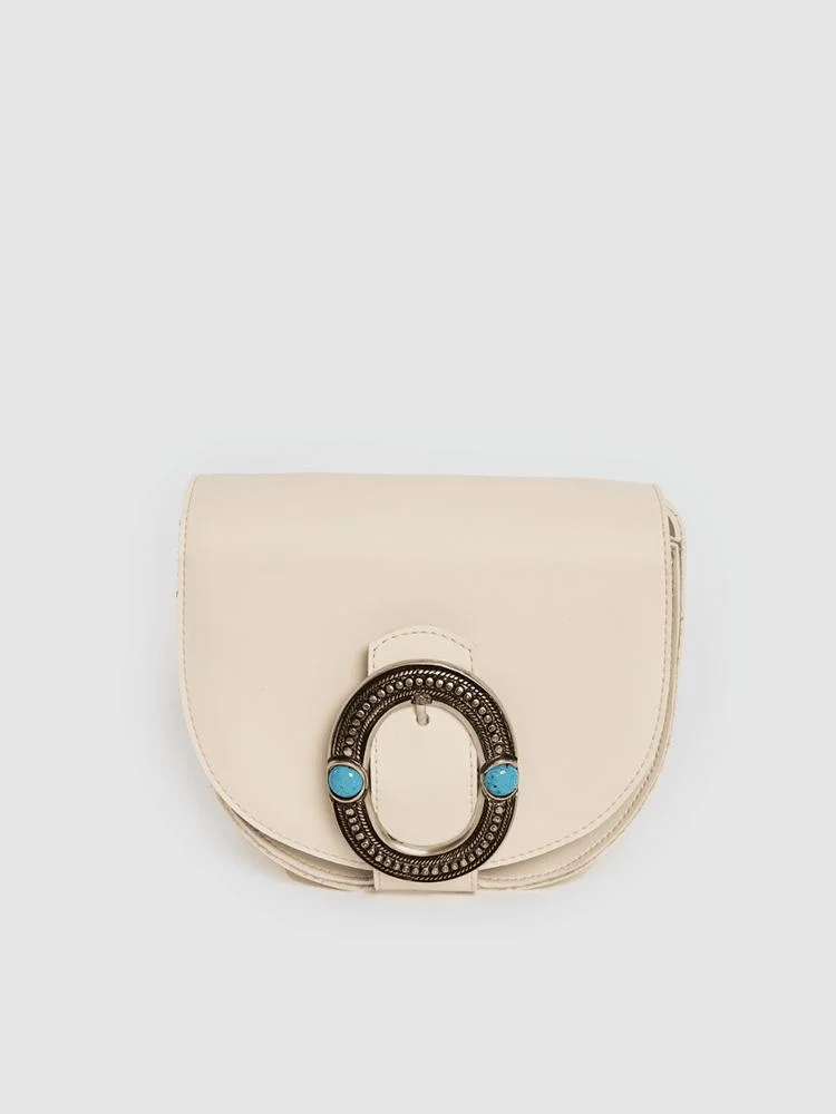 Φωτογραφία προϊόντος: In the island crossbody cream ELENA ATHANASIOU
