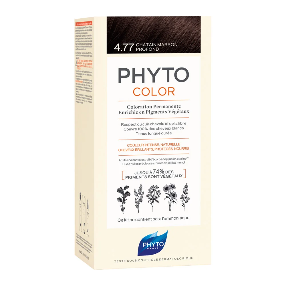 Φωτογραφία προϊόντος: Phytocolor - 4.77 - Καστανό Έντονο Μαρόν