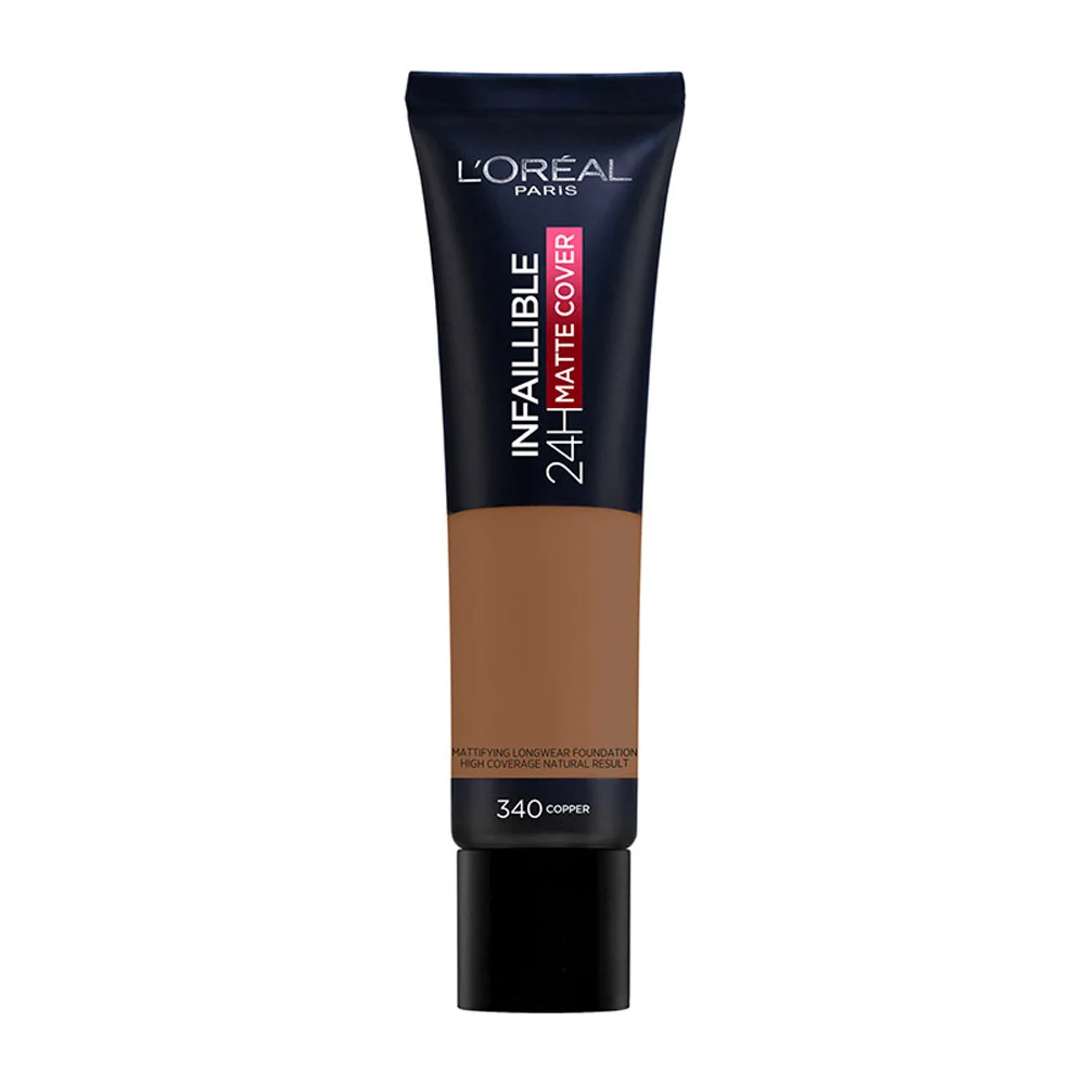 Φωτογραφία προϊόντος: L'OREAL PARIS Infaillible 24h Matte Cover - 340 - Copper (30ml)