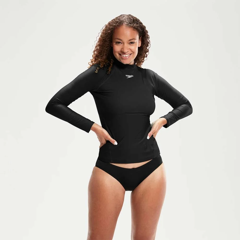Φωτογραφία προϊόντος: Speedo Women's Long Sleeve Rash UV Protection Top Μαύρο 8131900001 (Speedo)