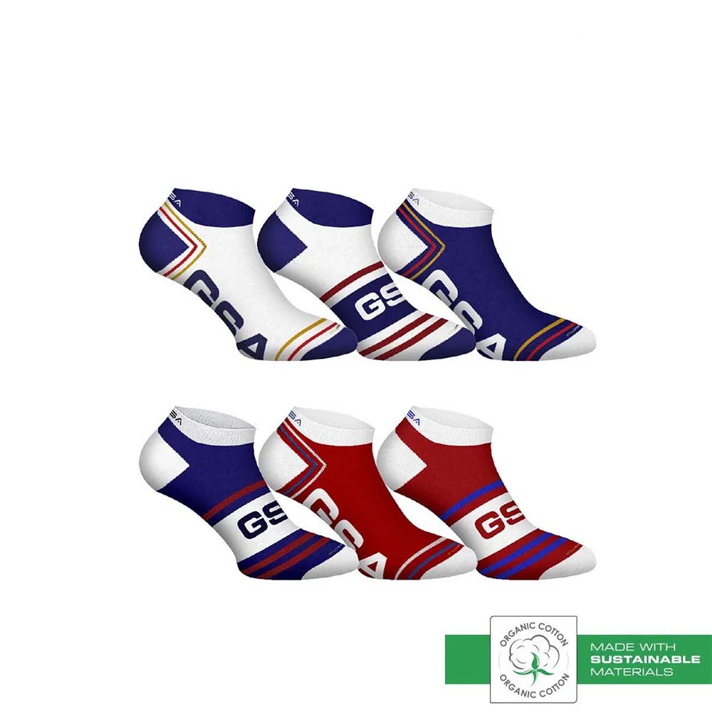 Φωτογραφία προϊόντος: GSA Kids Ultralight Low Cut Organic Plus 6 Pack Socks Άσπρο 8319102-50 (GSA)