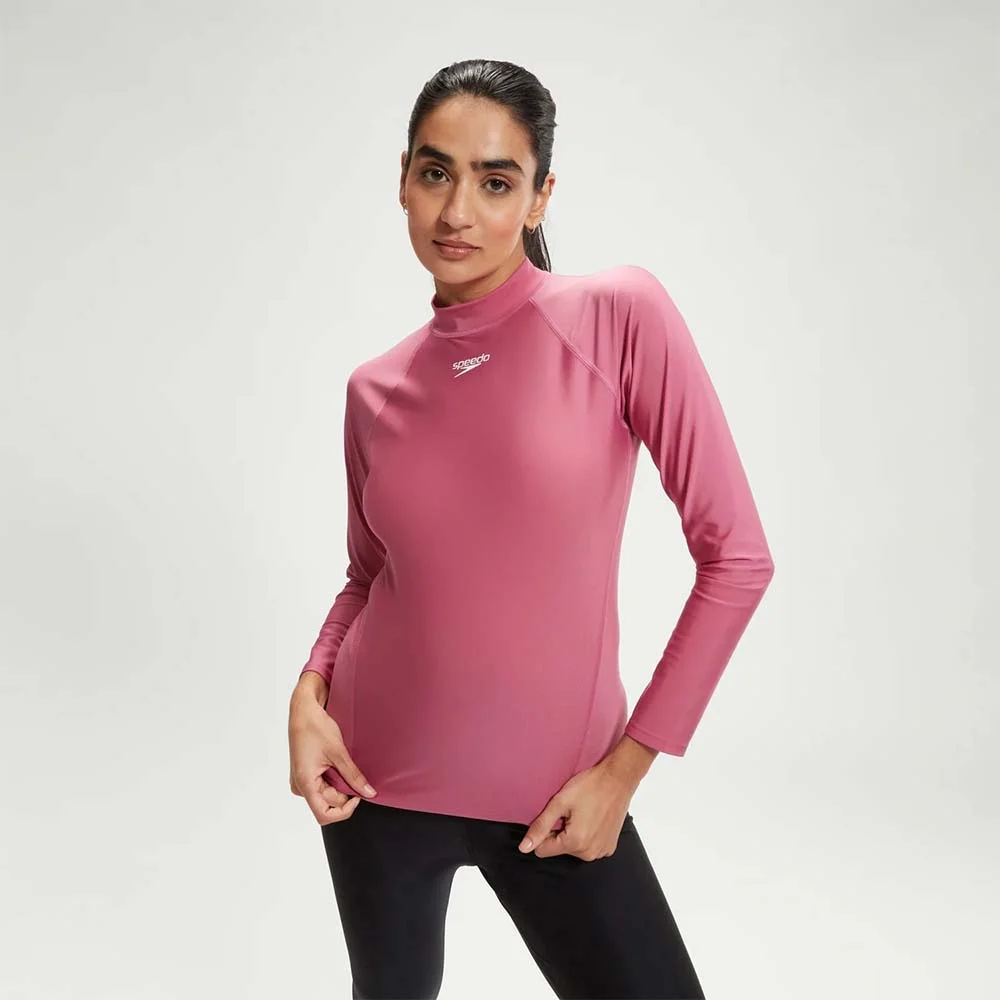Φωτογραφία προϊόντος: Speedo Women's Long Sleeve Rash UV Protection Top Φούξια 81319016558 (Speedo)