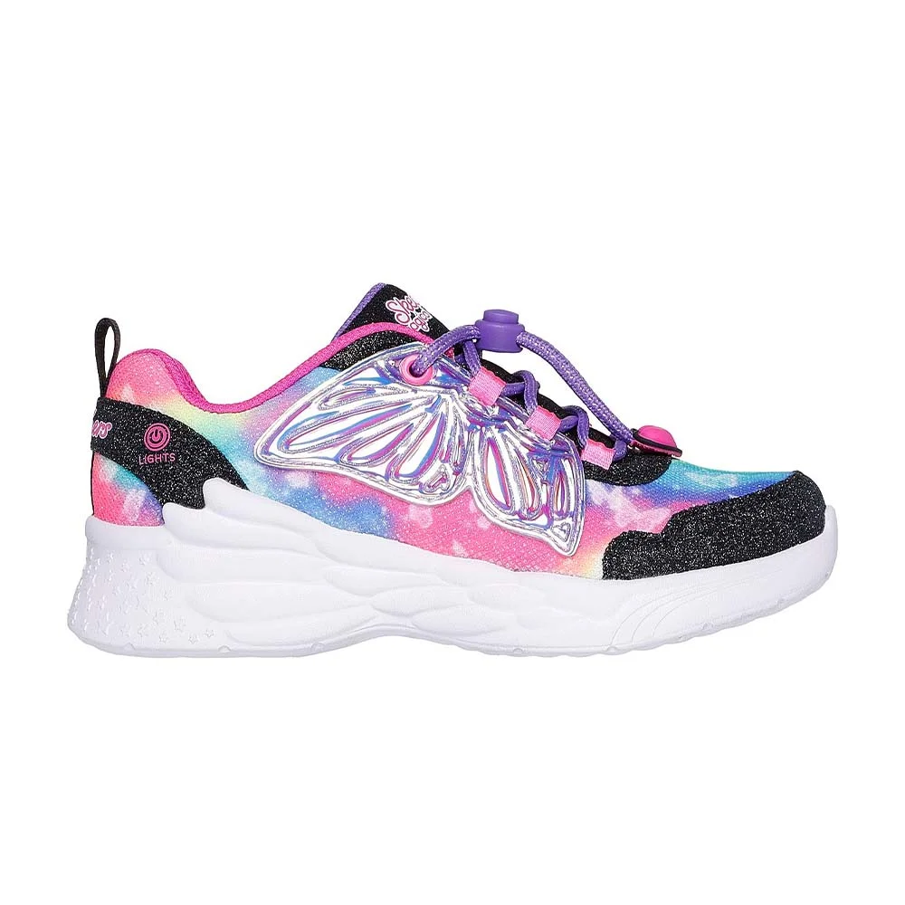 Φωτογραφία προϊόντος: Skechers Girl's S Lights Dream Racer Wing Brites Μαύρο - Ροζ 303055L-BKHP (Skechers)