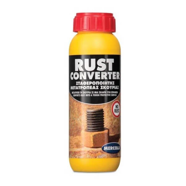 Φωτογραφία προϊόντος: MERCOLA Rust Converter 5166 Σταθεροποιητικό Σκουριάς Μαύρο 200ml