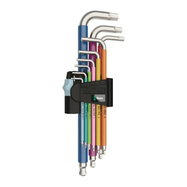 Φωτογραφία προϊόντος: OEM WERA 3950/9 Hex-Plus Stainless Κλειδιά Άλλεν Γωνιακά Σετ 9 Τεμάχια (05022669001)