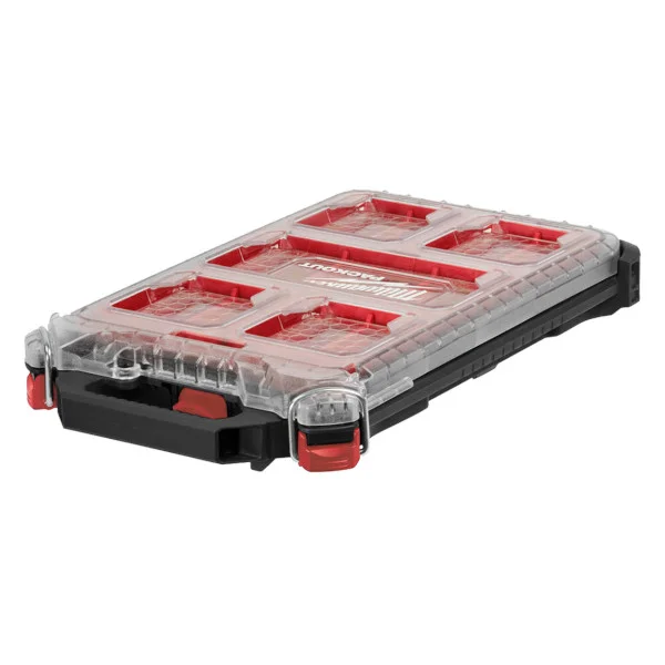 Φωτογραφία προϊόντος: MILWAUKEE 4932471065 Ταμπακιέρα Λεπτή Συμπαγής Packout Με 5 Θήκες 250x380x65mm