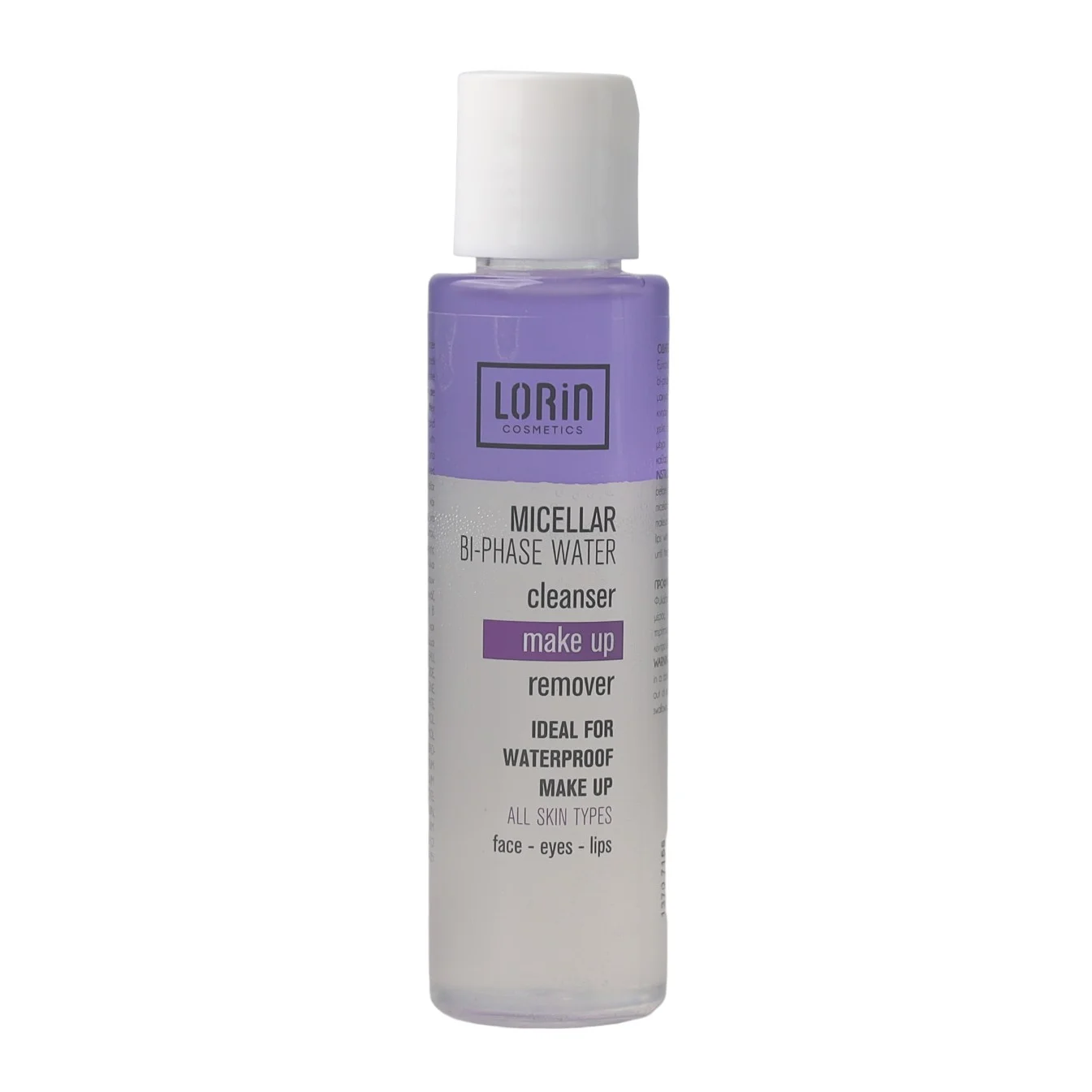 Φωτογραφία προϊόντος: Lorin Micellar Bi-phase Water Make up Remover 100ml