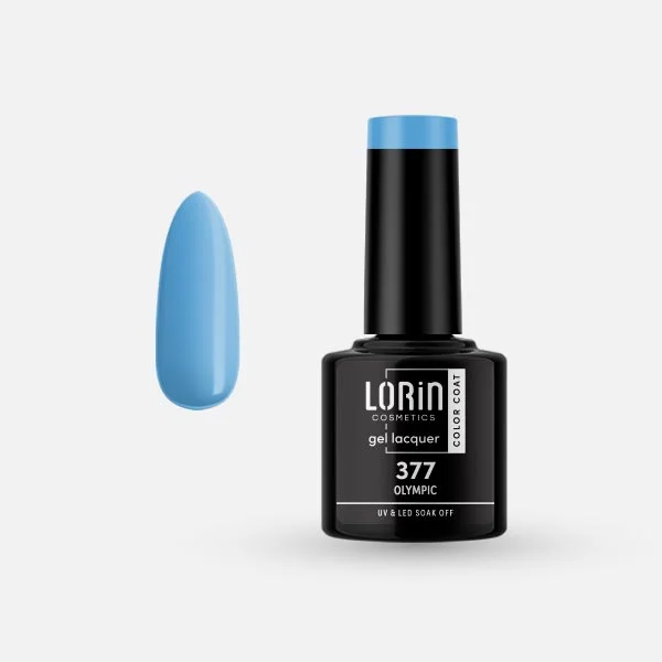 Φωτογραφία προϊόντος: Lorin Cosmetics Lorin Gel Lacquer Ημιμόνιμο Βερνίκι 8ml. #377 (Olympic)