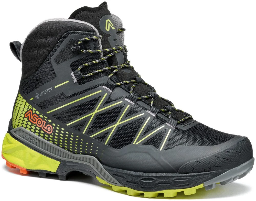 Φωτογραφία προϊόντος: Tahoe Mid Gtx Mm Black/Safety Yellow Μποτάκι Πεζοπορίας Gore-tex Asolo - A40056-B056
