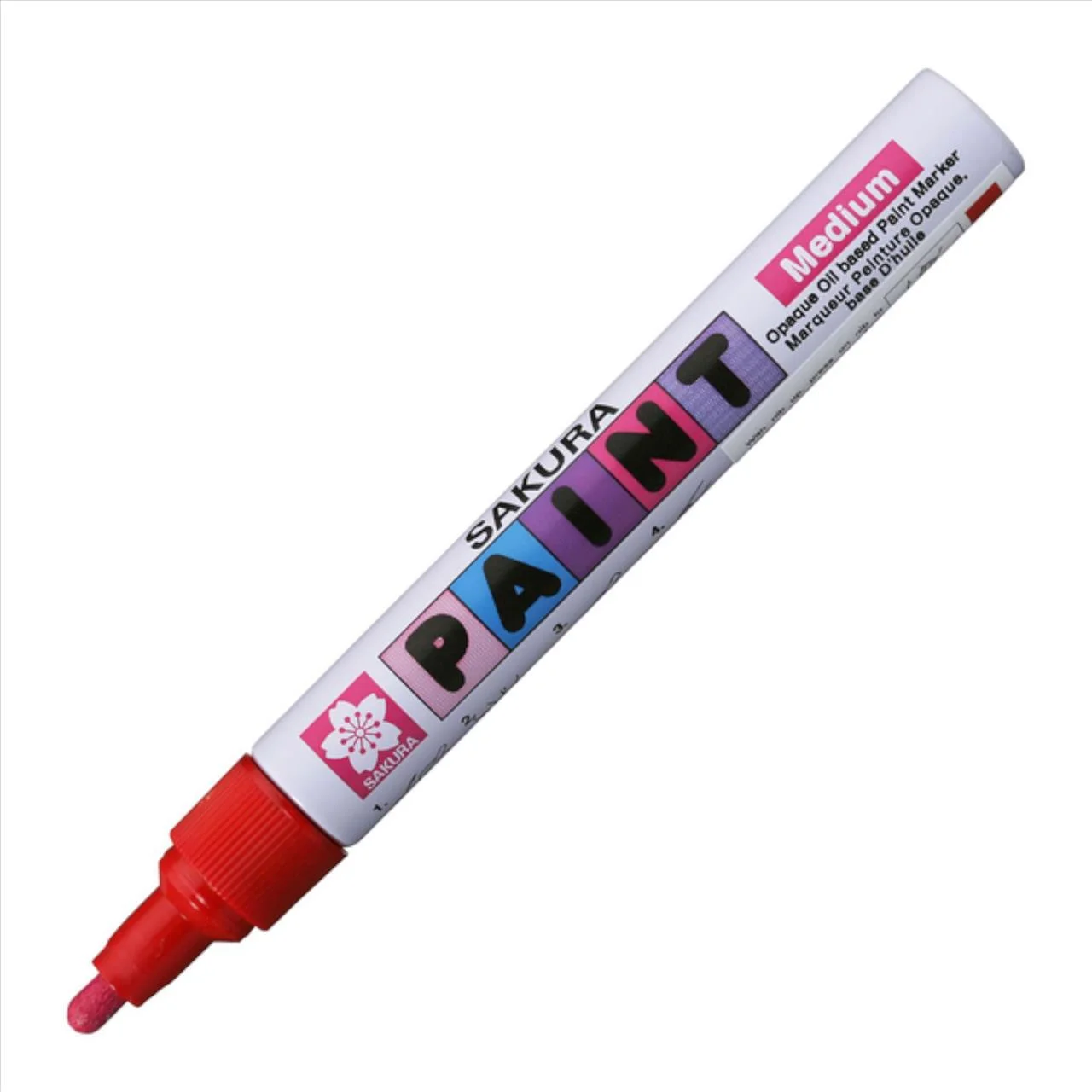 Φωτογραφία προϊόντος: Sakura Paint Μαρκαδόρος Λαδιού 2mm Medium Κόκκινο - XPMK-B19
