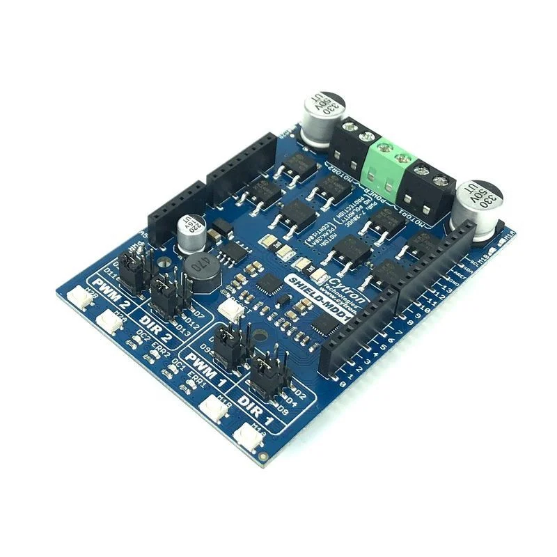 Φωτογραφία προϊόντος: CYTRON 10Amp 7V-30V DC Motor Driver Shield for Arduino (2 Channels)