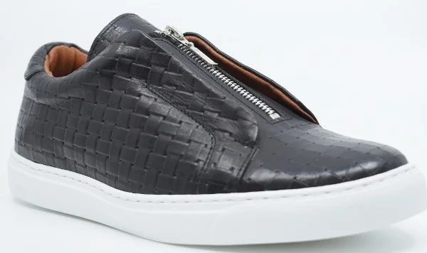 Φωτογραφία προϊόντος: OEM il-mio ανδρικό sneaker δέρμα μαύρο 858 Black