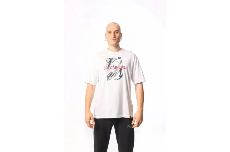 Φωτογραφία προϊόντος: Paco & Co Ανδρικό T-shirt Liquid Metal 2331053-01 Λευκό