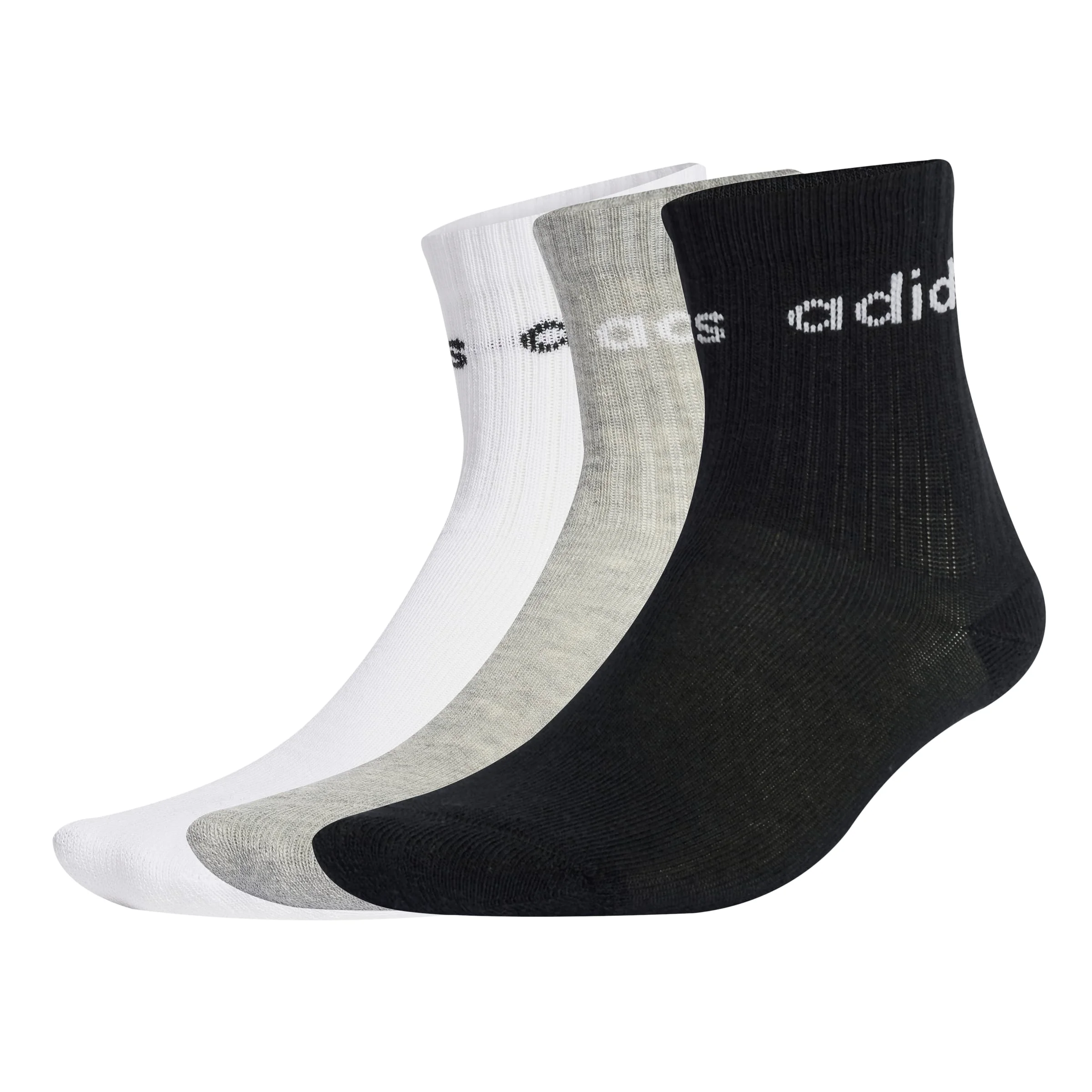 Φωτογραφία προϊόντος: Adidas Παιδικές κάλτσες Linear Crew Socks 3 pairs JW0327 Πολύχρωμες