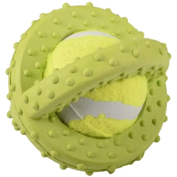 Φωτογραφία προϊόντος: Παιχνίδι σκύλου Rubber Scrum Disc Tennis Flamingo