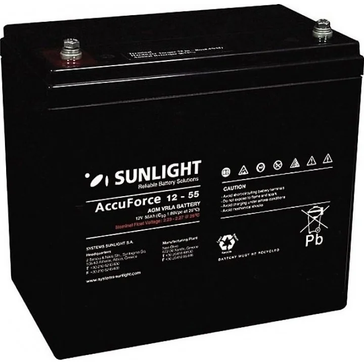 Φωτογραφία προϊόντος: Sunlight Accuforce 12-55 12V 55Ah