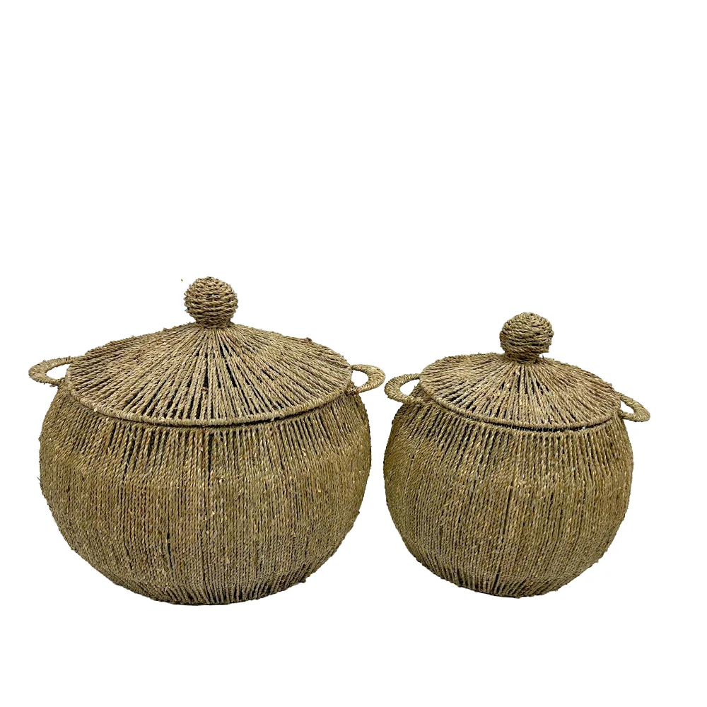 Φωτογραφία προϊόντος: Liberta YUKI ΚΑΛΑΘΙ SET 2ΤΜΧ 55x55x45cm SEAGRASS ΦΥΣΙΚΟ - SEAGRASS - 55Μx55Πx45Υ