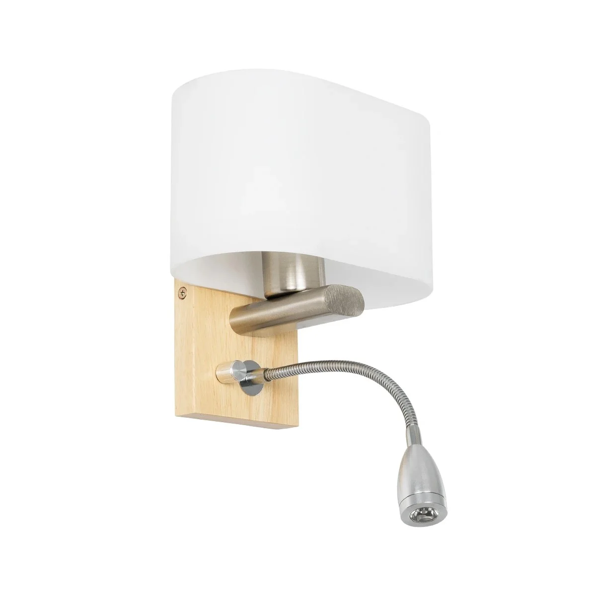 Φωτογραφία προϊόντος: GLOBOSTAR® ELEGANT 01316 Μοντέρνο Φωτιστικό Τοίχου - Απλίκα Ξενοδοχείου Reading Light με Ντουί 1 x E27 LED 3W 360lm 36° AC 220-240V IP20 Θερμό Λευκό 2700K - Bridgelux COB Chip - Λε